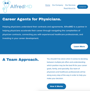 Website Development for AlfredMD