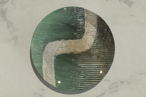 Art Plate or Set of 8 Plates by Ally Bee