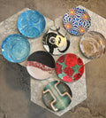 Art Plate or Set of 8 Plates by Ally Bee