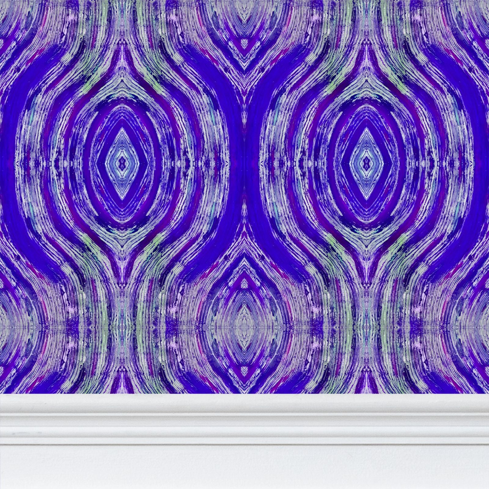 River Flows Purple Wallpaper
