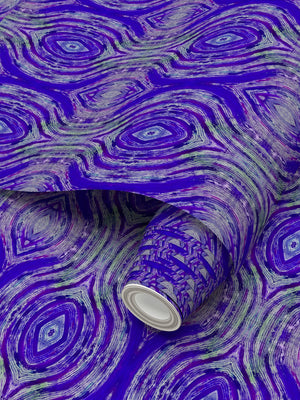 River Flows Purple Wallpaper