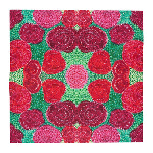 Turning up Roses Pocket Square