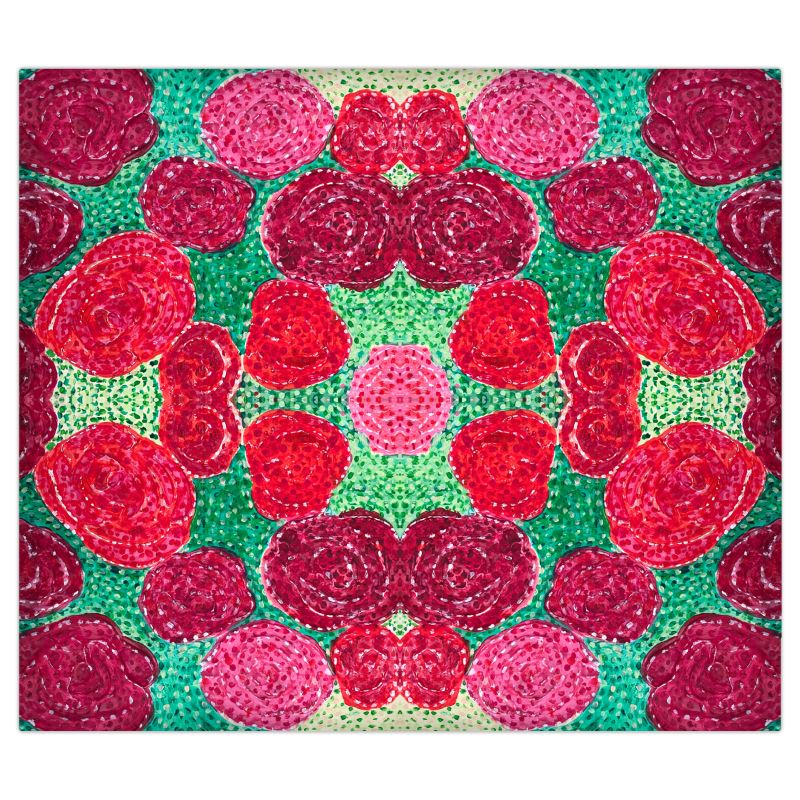 Turning Up Roses | King Duvet & Two Pillows