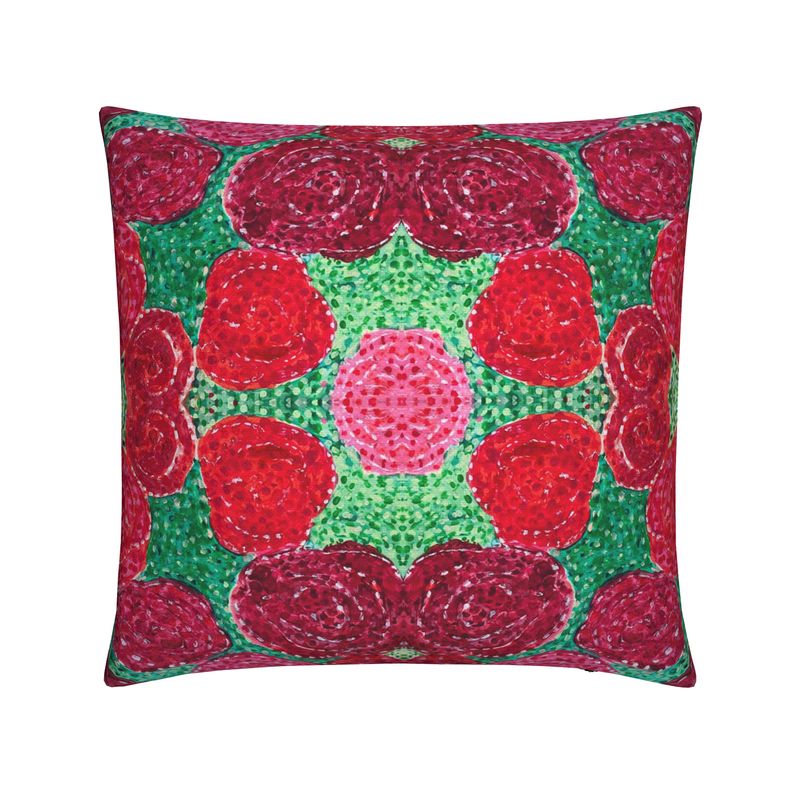 Turning Up Roses Cushion