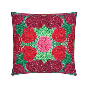 Turning Up Roses Cushion