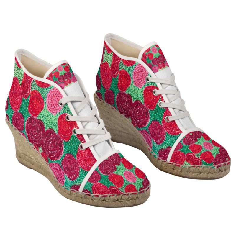 Red Roses Espadrille