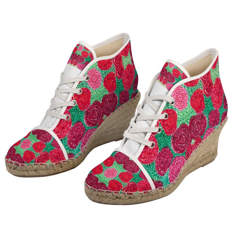Red Roses Espadrille