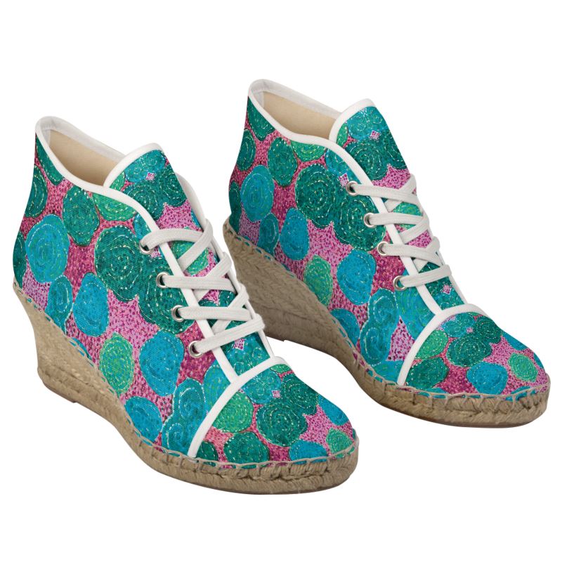 Pink Rose Espadrilles