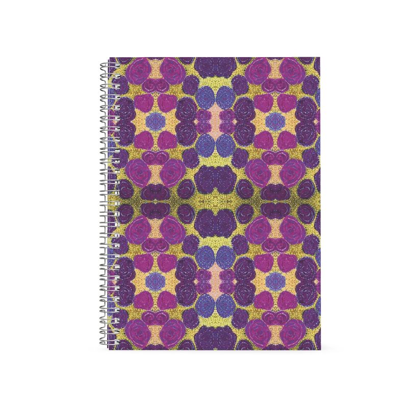 Turning Up Roses Spiral Notebooks