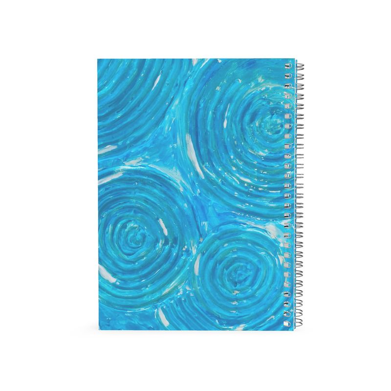 Cerulean Drift Spiral Notebooks