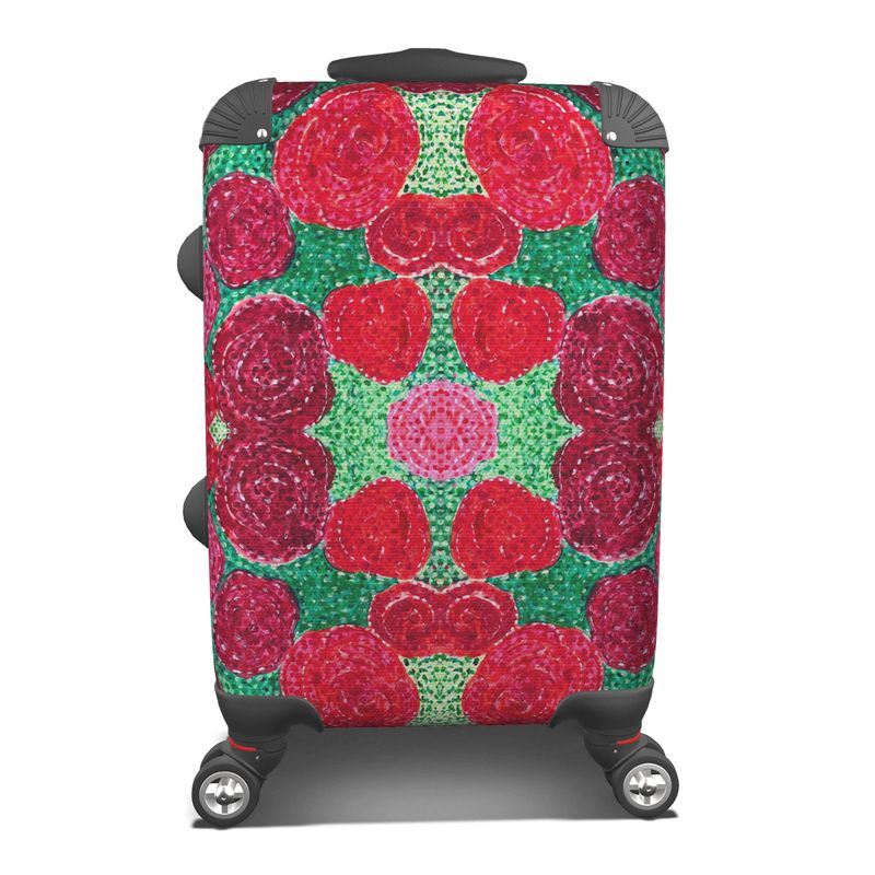 Turning Up Roses Suitcase