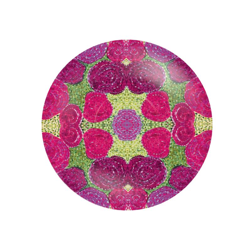 Turning Up Roses Multicolored Set Cup and Saucer