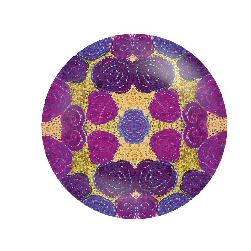 Turning Up Roses Multicolored Set Cup and Saucer