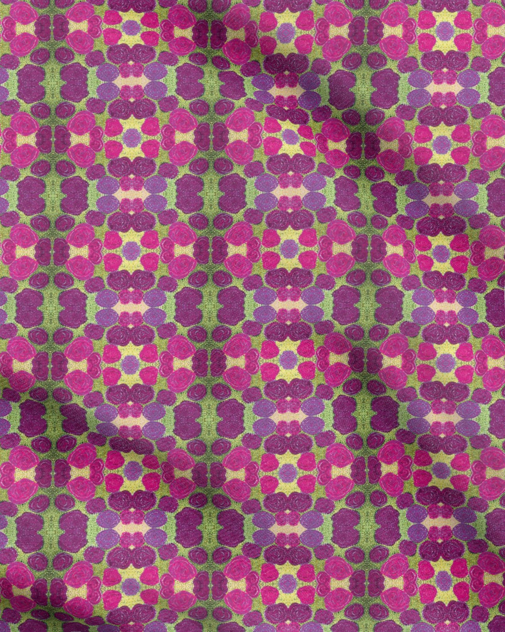 Turning Up Roses Fabric Printing
