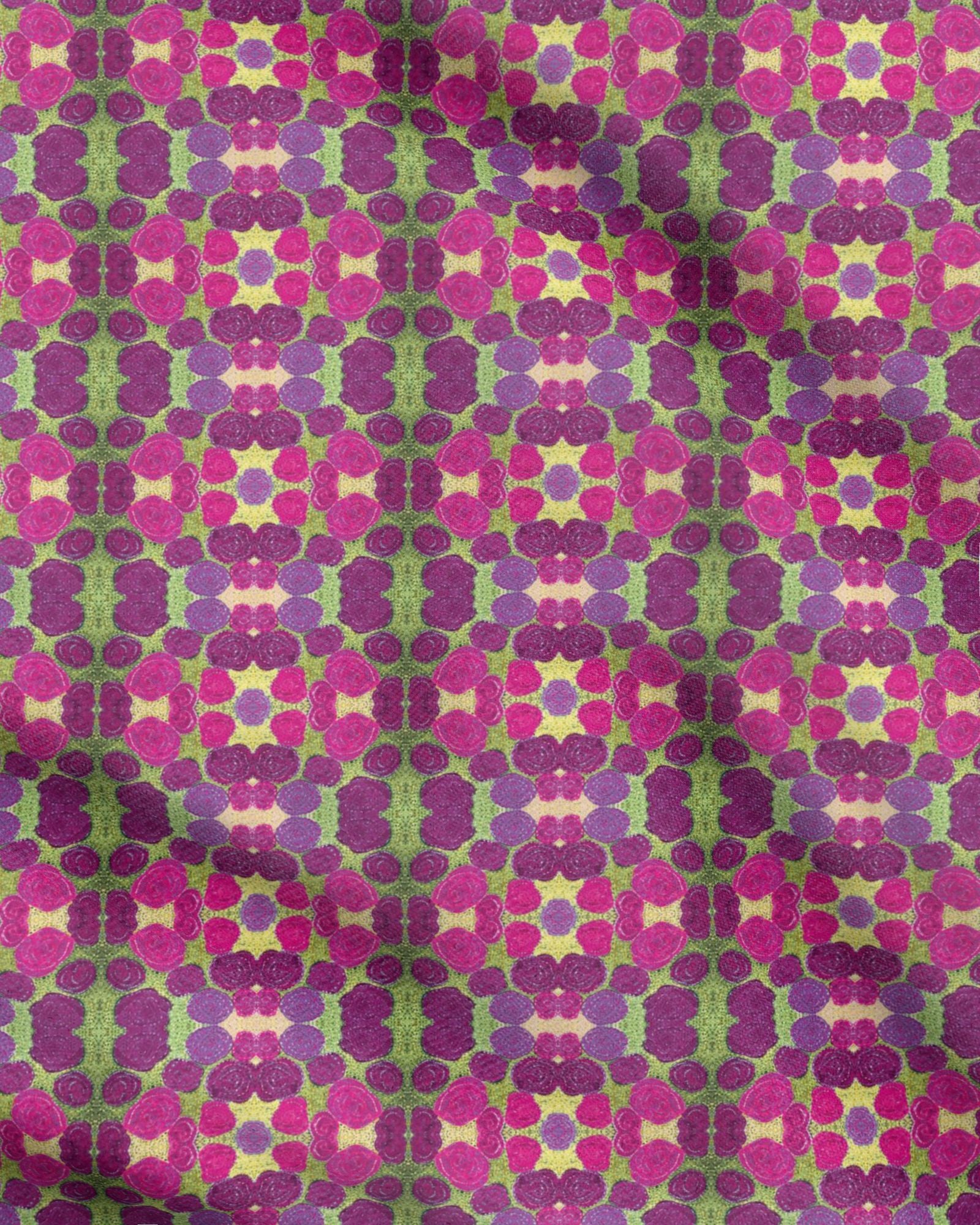 Turning Up Roses Fabric Printing