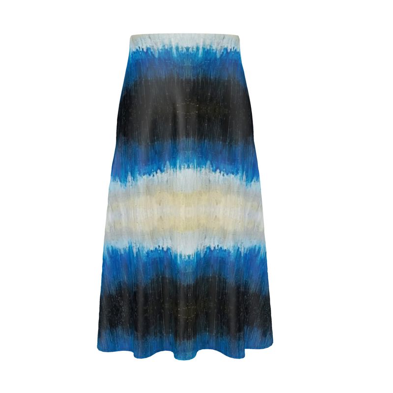 Waterfall Reverie Midi Skirt