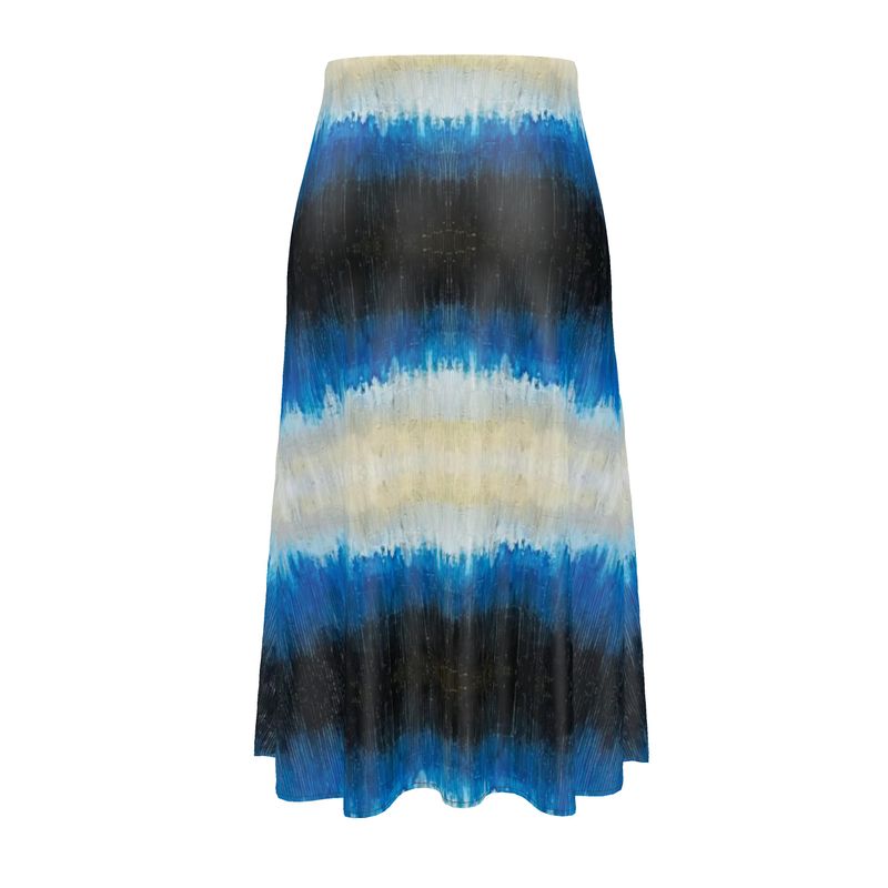Waterfall Reverie Midi Skirt