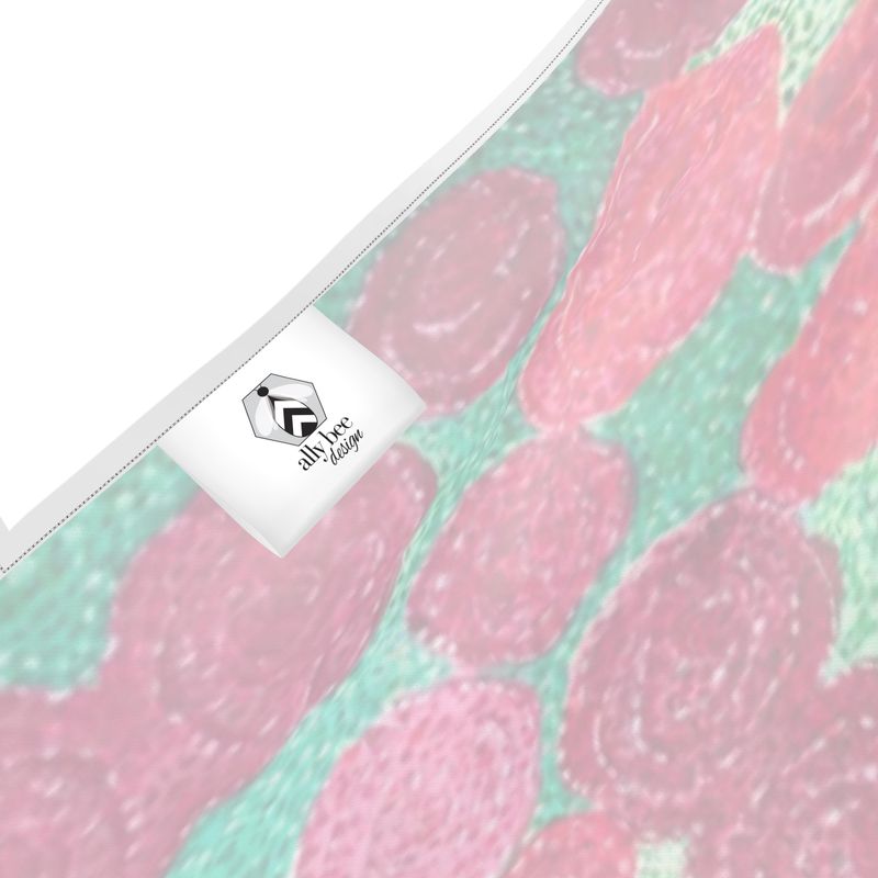 Rose Dress Halterneck backless dress