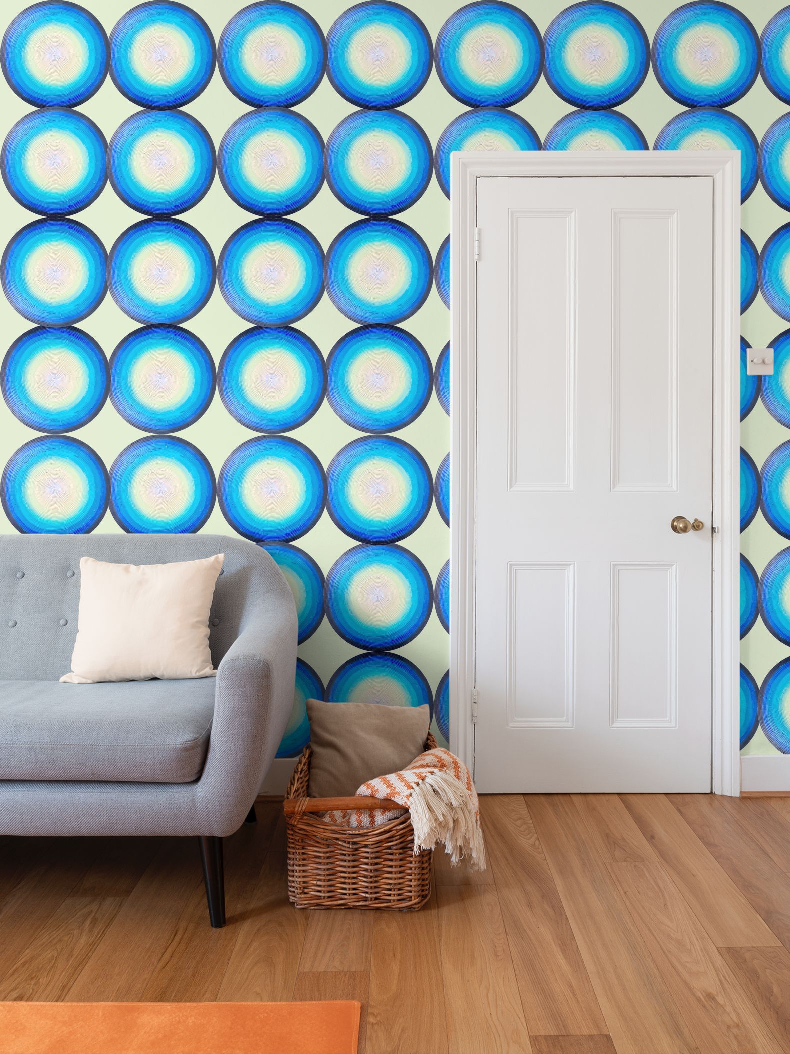 Radiate Calm Repeat Pattern Wallpaper