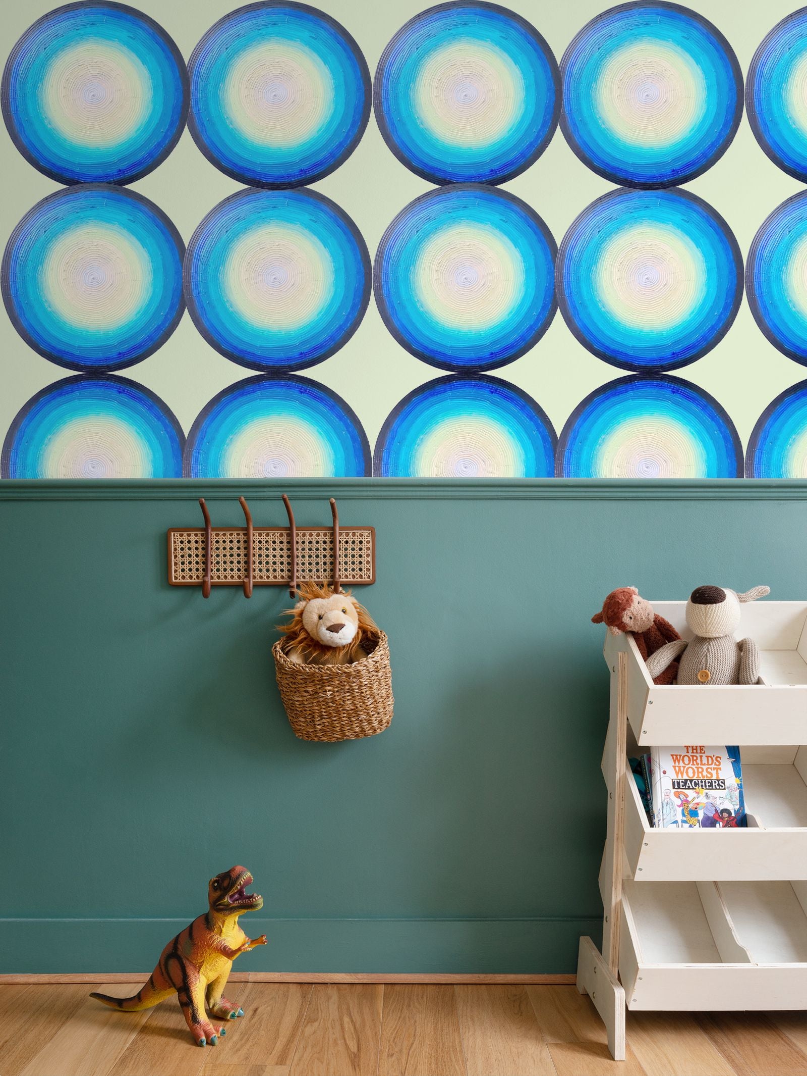Radiate Calm Repeat Pattern Wallpaper