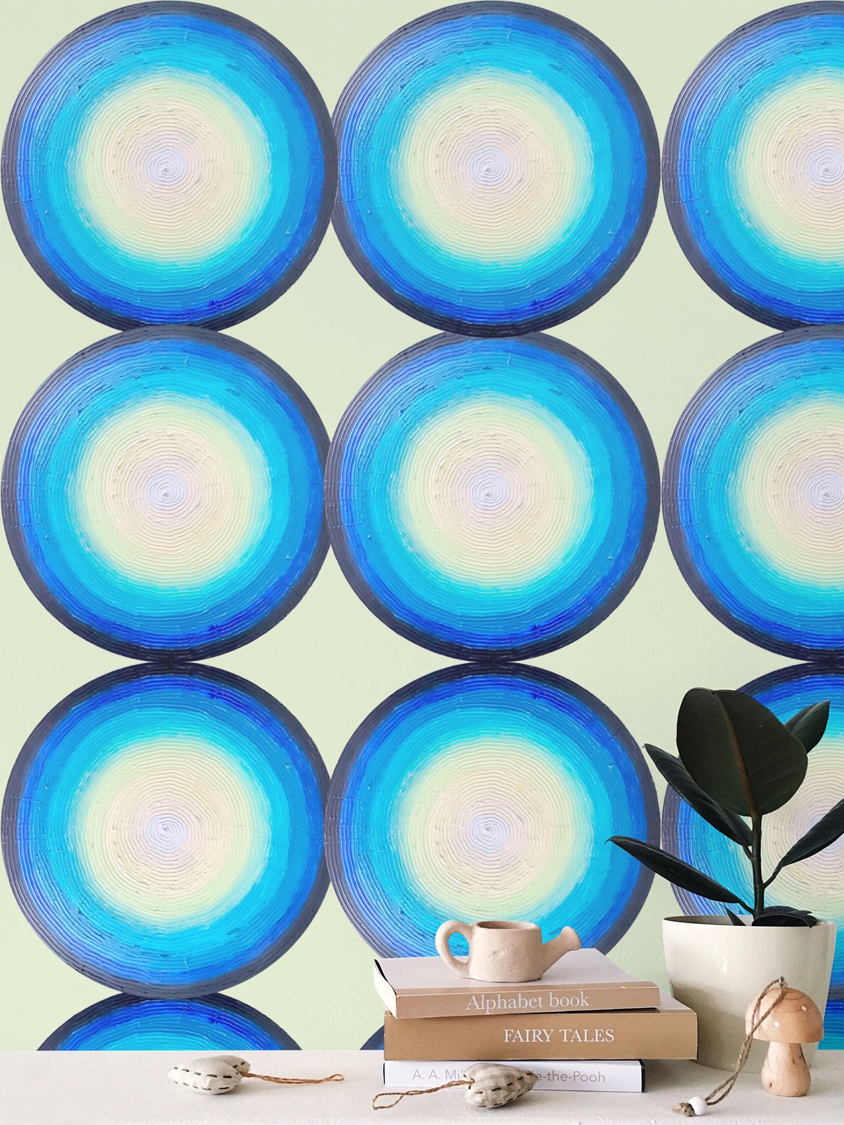 Radiate Calm Repeat Pattern Wallpaper