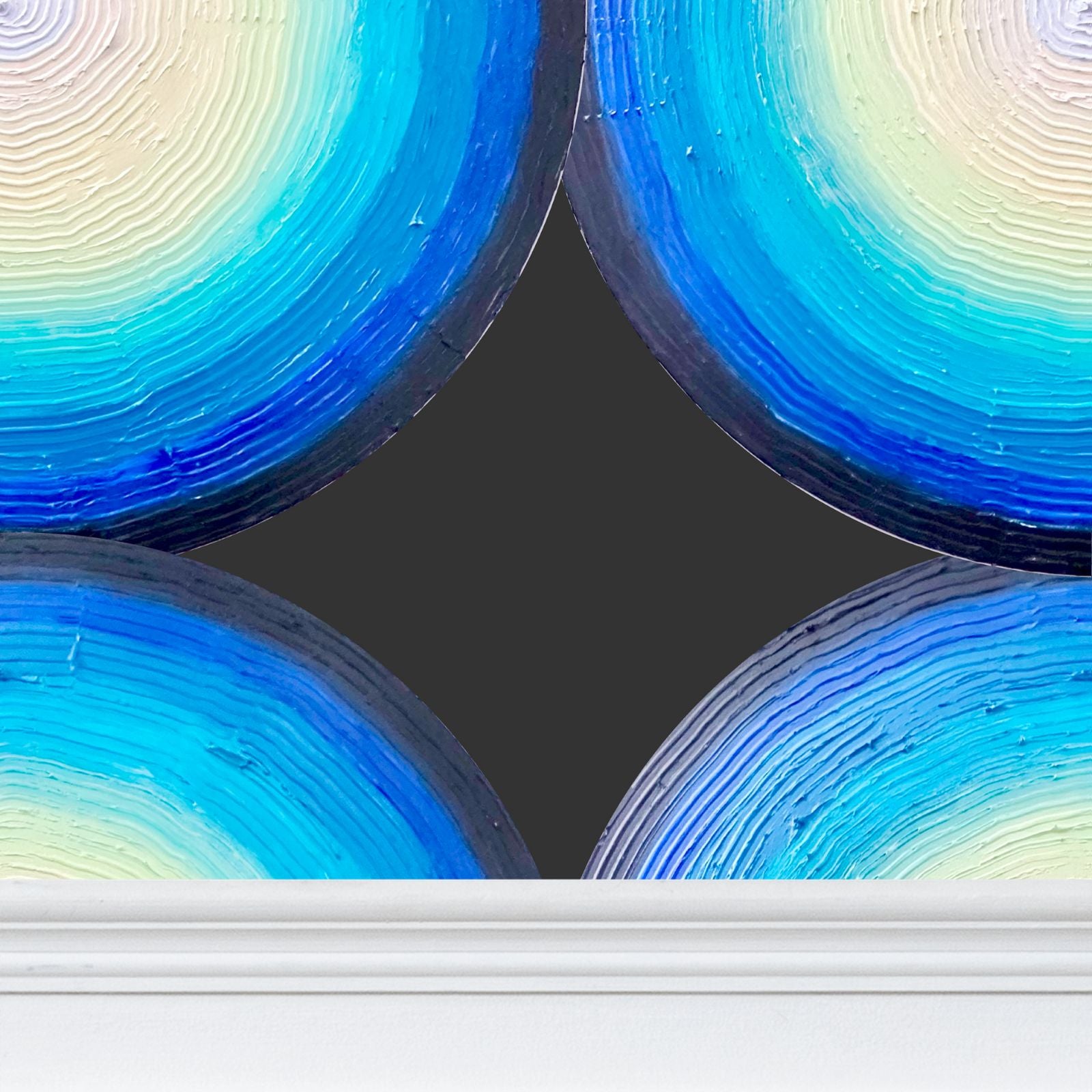 Calm Radiate Repeat Pattern Wallpaper