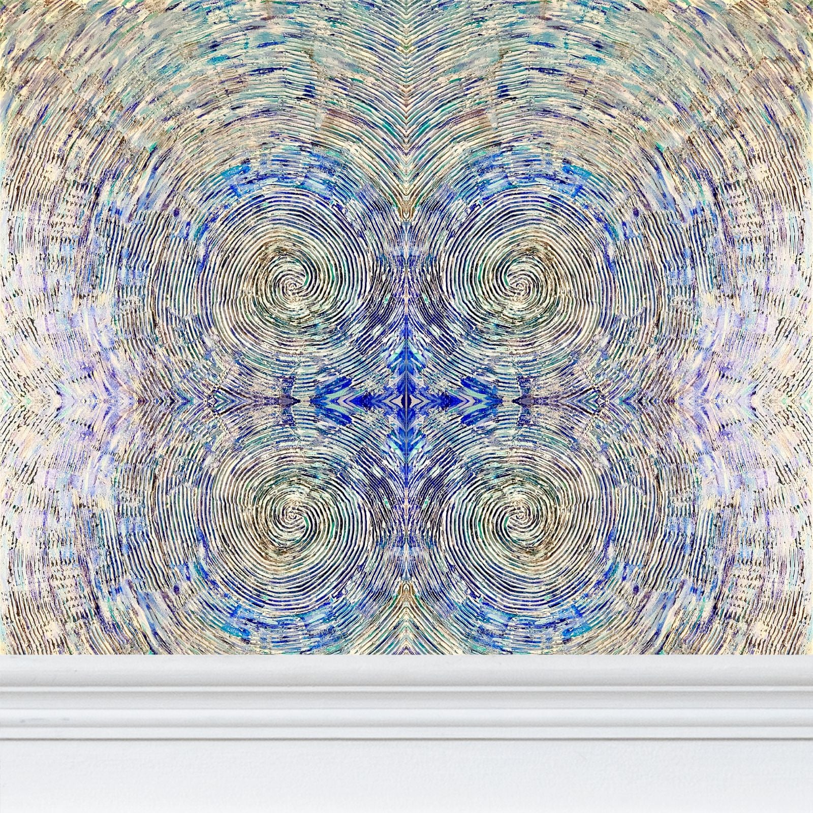 Whirlpool Repeat Pattern Wallpaper