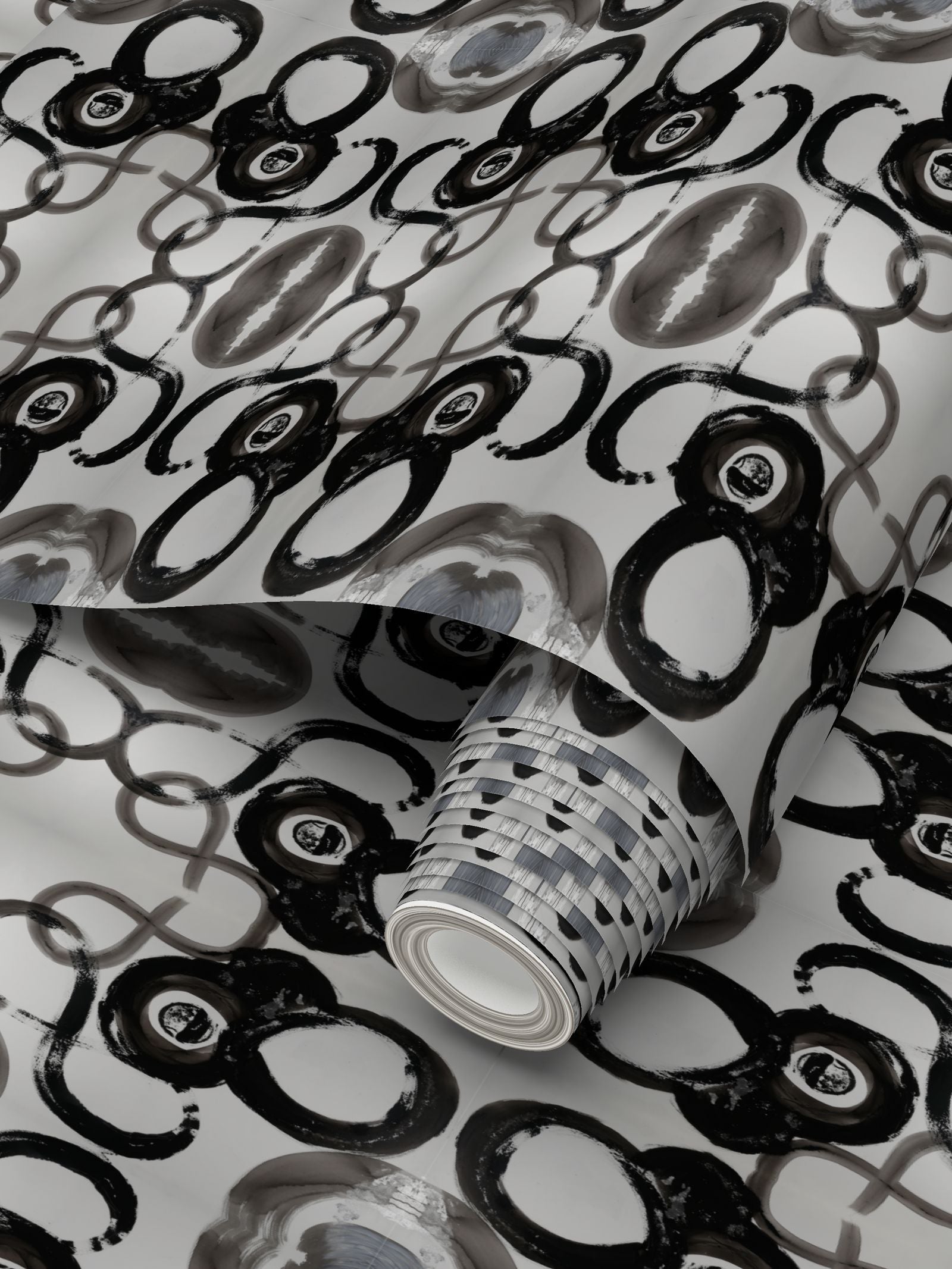 Infinite Balance Repeat Pattern Wallpaper