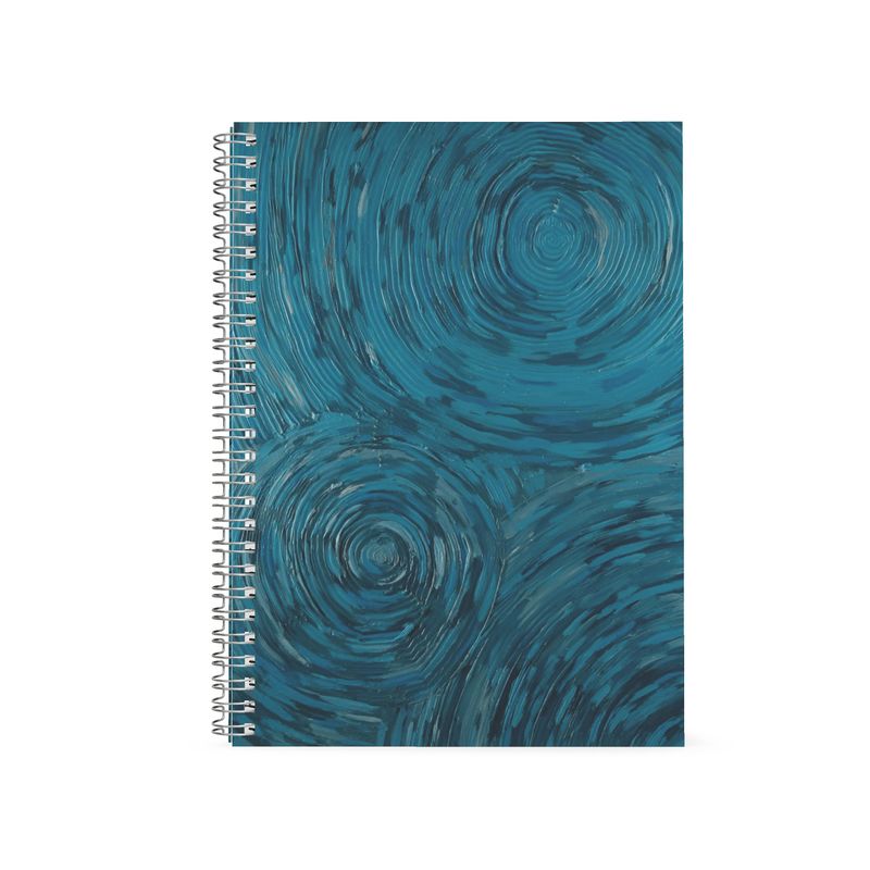 Daydream Ripples Spiral Note Books