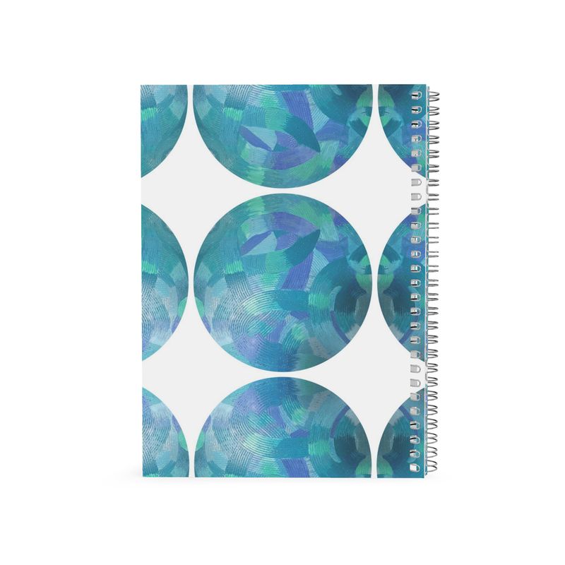 Woven Currents Spiral Note Books