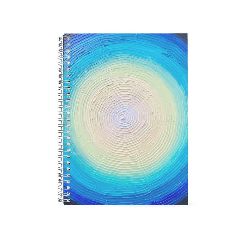 Radiate Calm Spiral Note Books