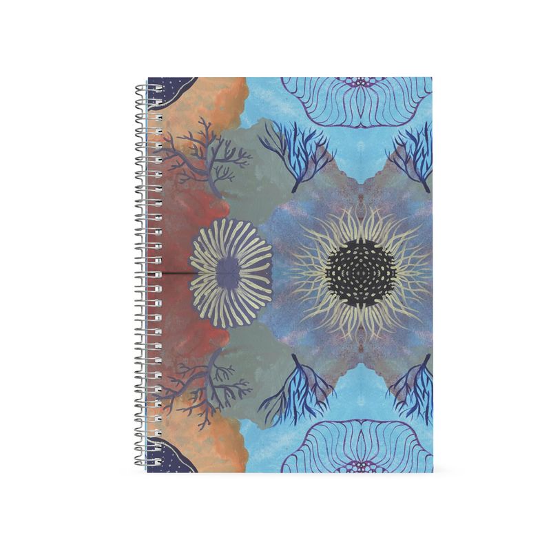 Quiet Reef Spiral Note Books