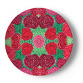 Turning Up Roses China Plates