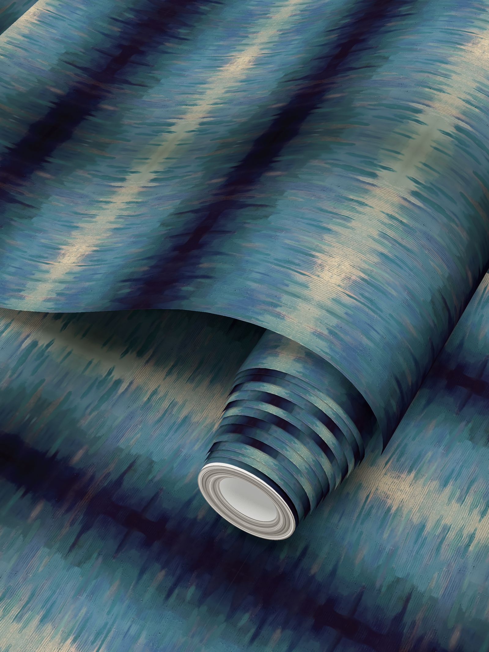 Zenful Current Pattern Wallpaper