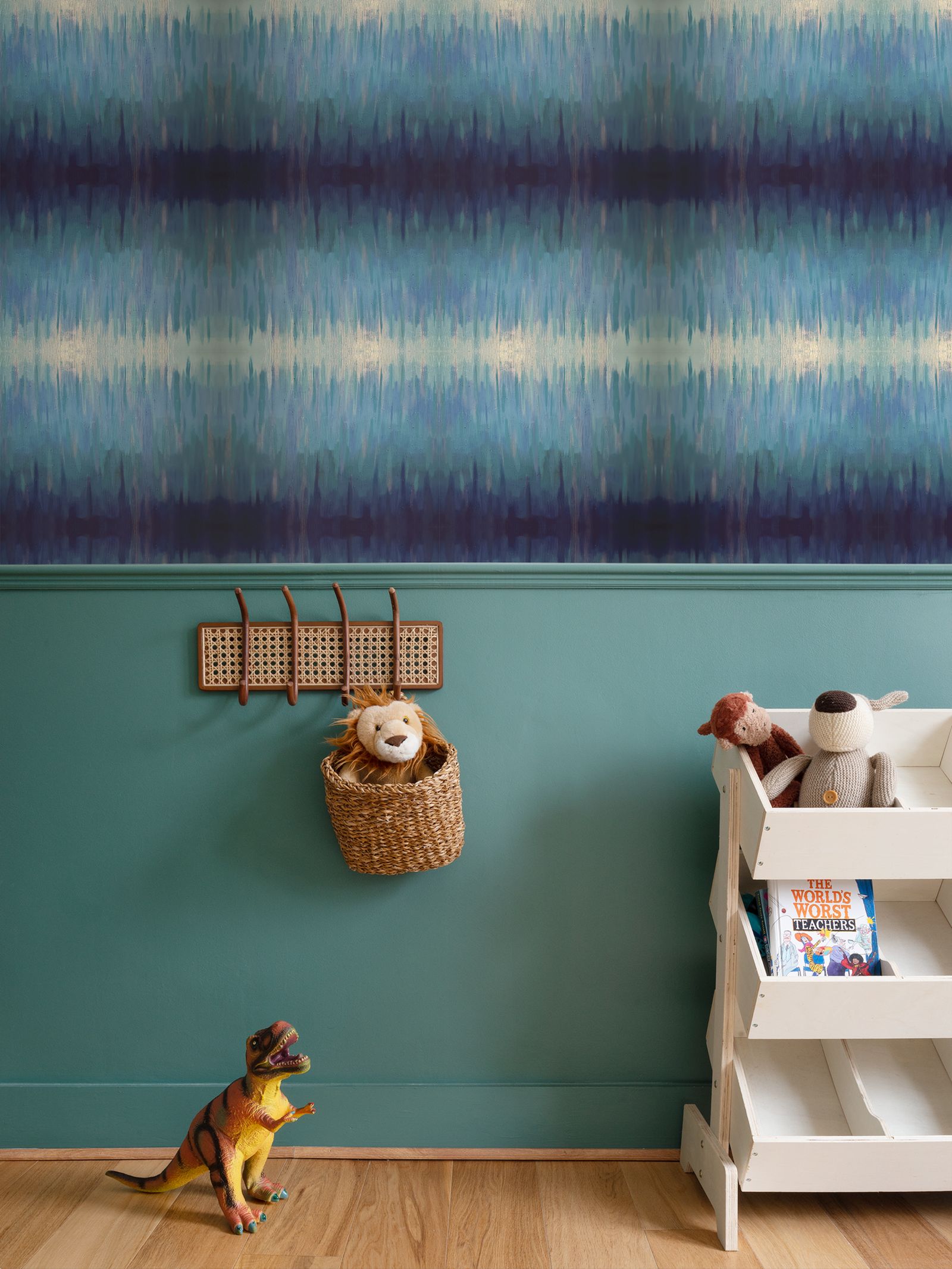 Zenful Current Pattern Wallpaper