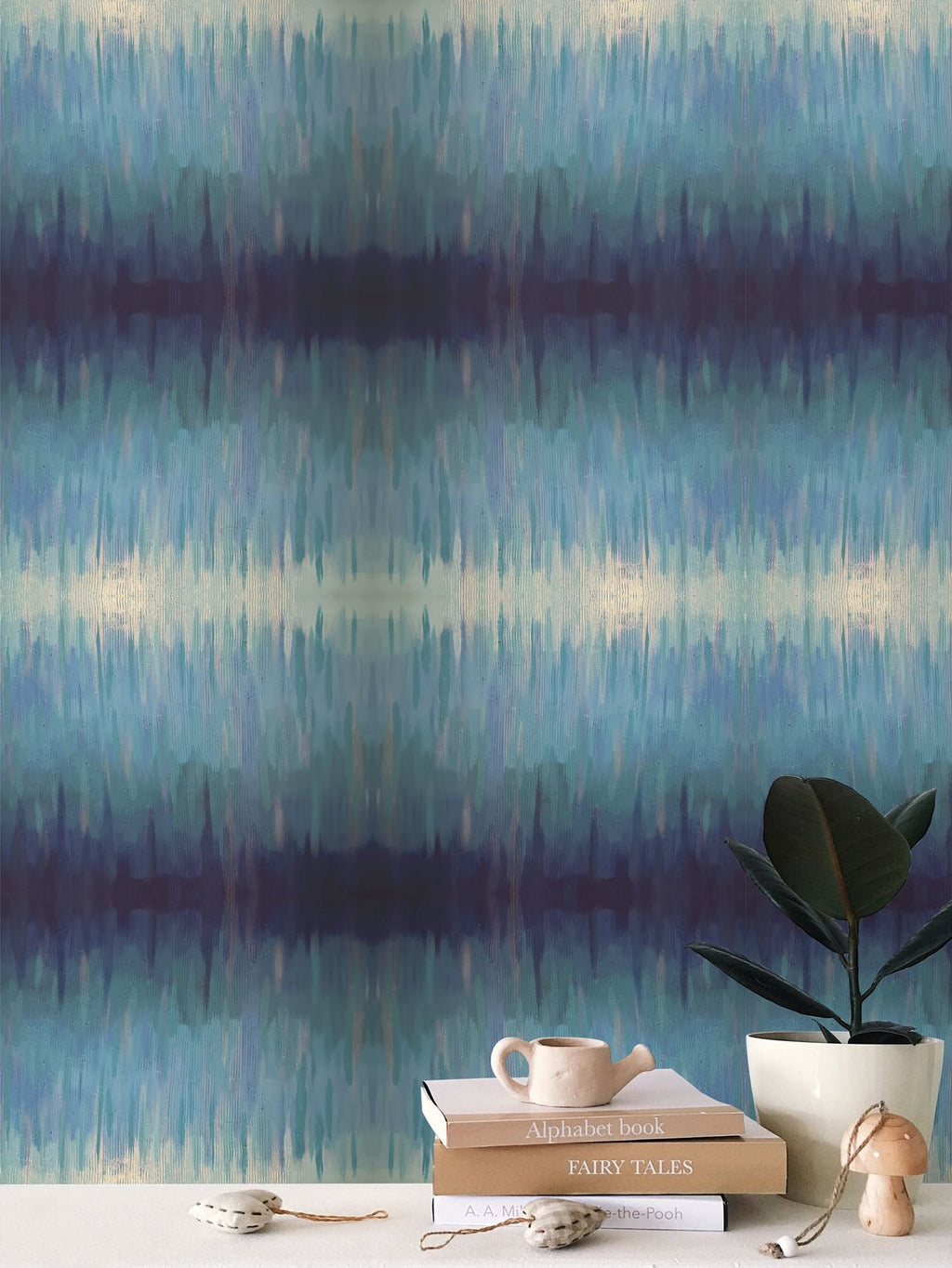 Zenful Current Pattern Wallpaper