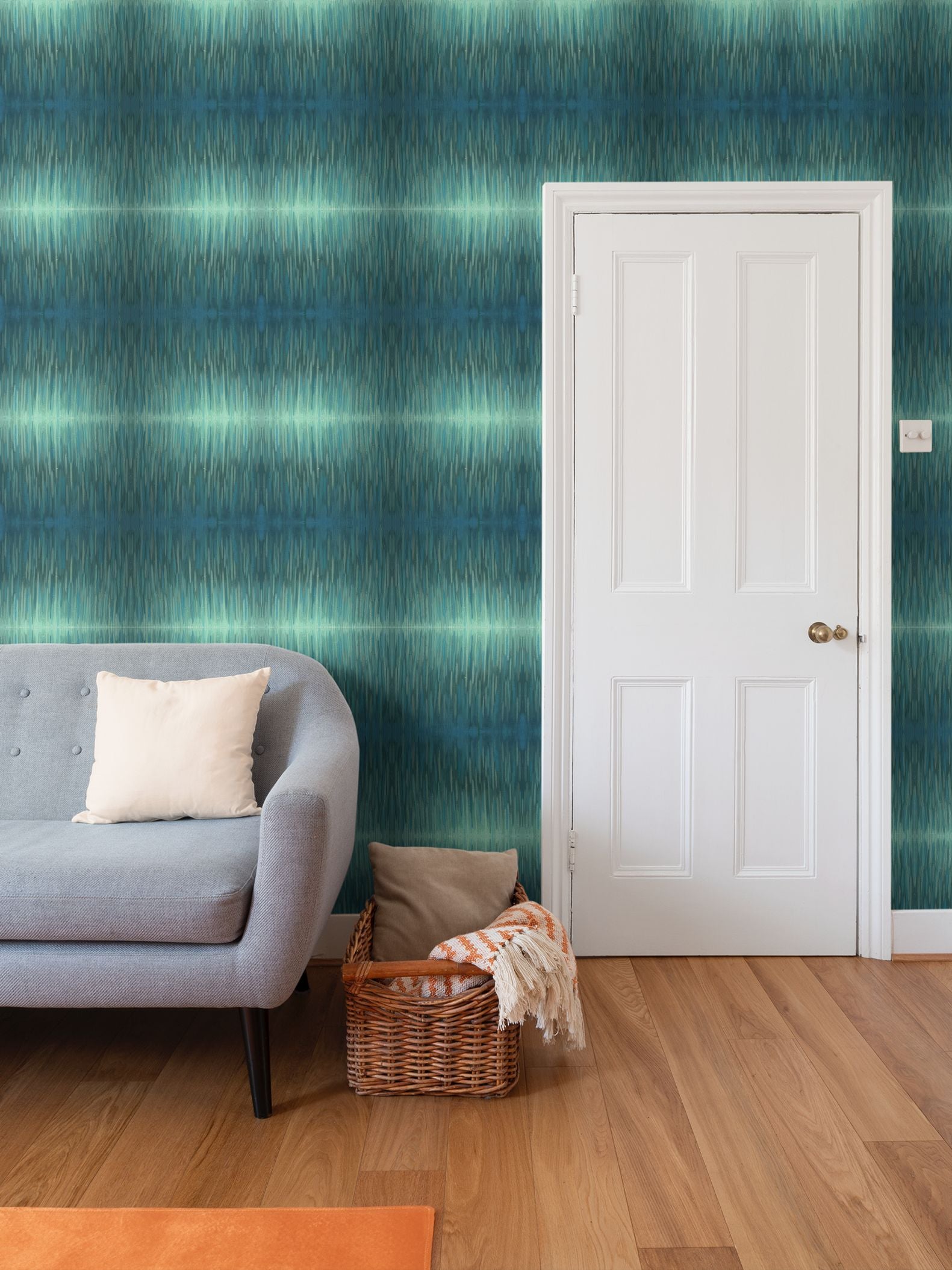 Zenful Horizon Pattern Wallpaper