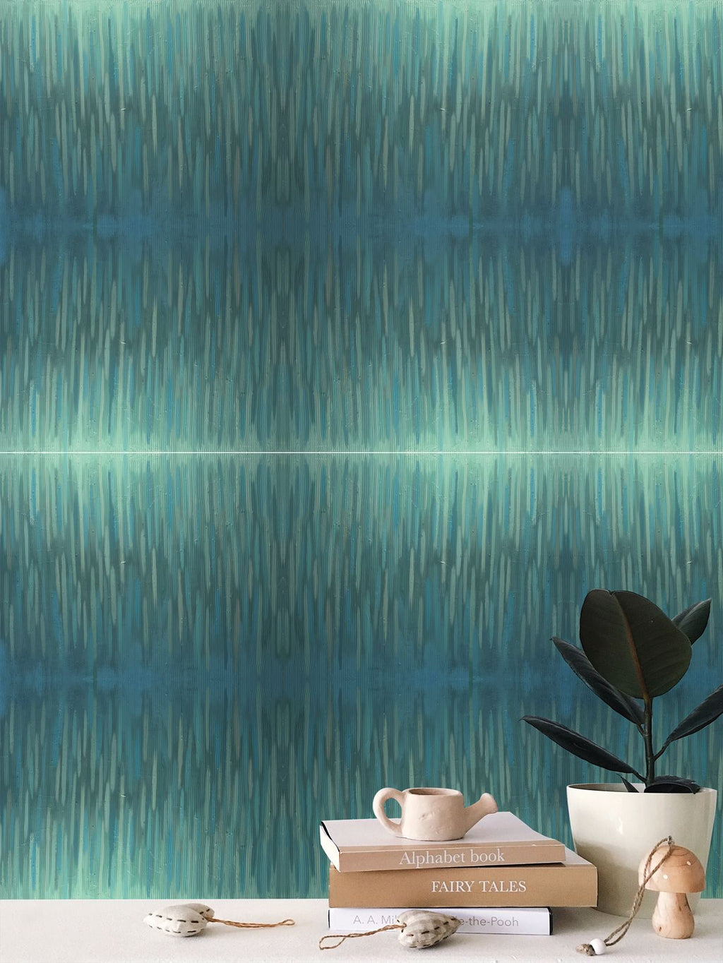 Zenful Horizon Pattern Wallpaper