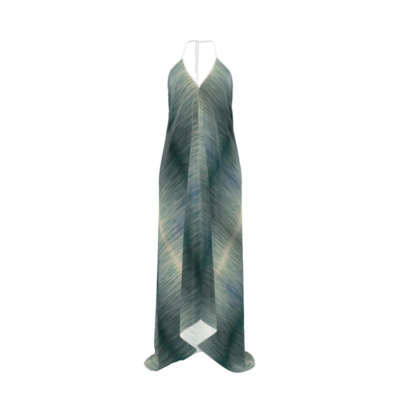 Zenful Awakening Halterneck Backless Dress