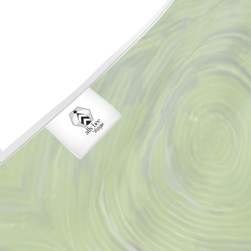 Ripples Lime Green Halterneck Backless Dress