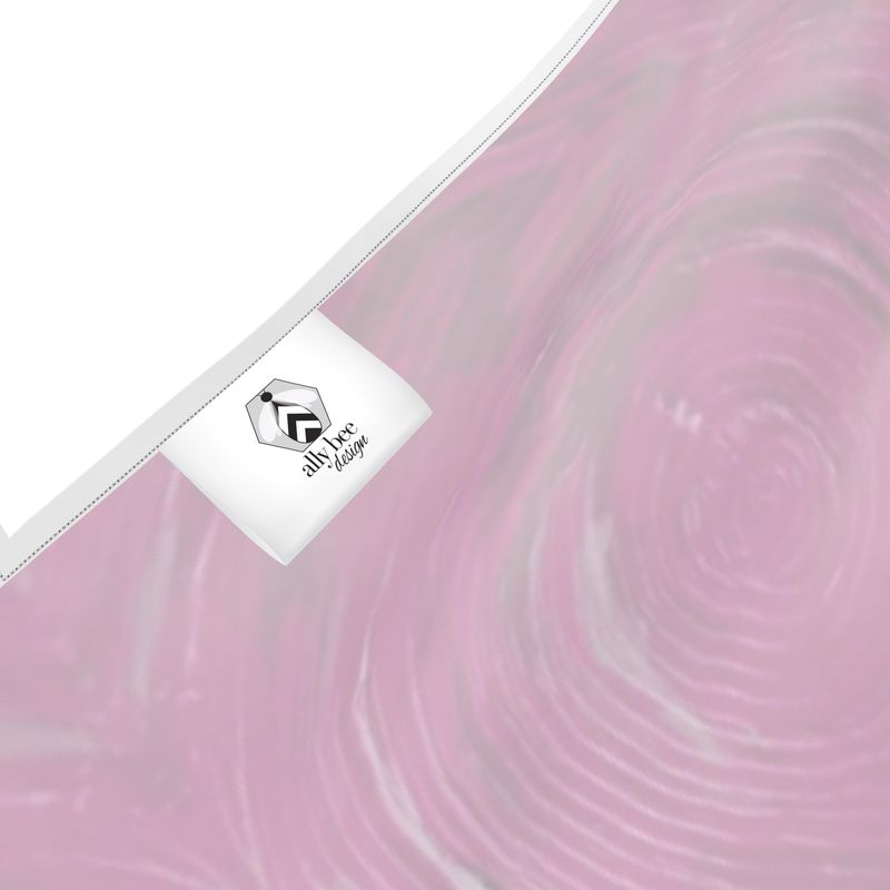 Ripples Pink Halterneck Backless Dress