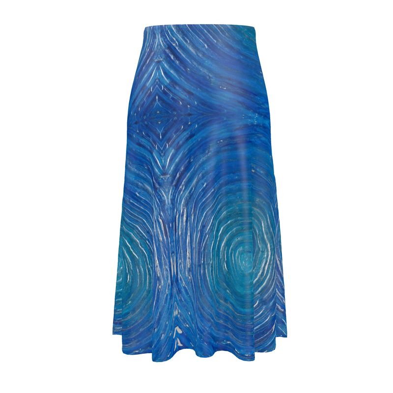 Waterdrop Midi Skirt