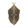 Gold Mineral Print Halter Top