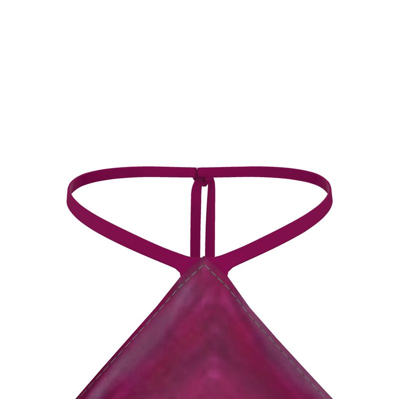Berry Wave Halter Top