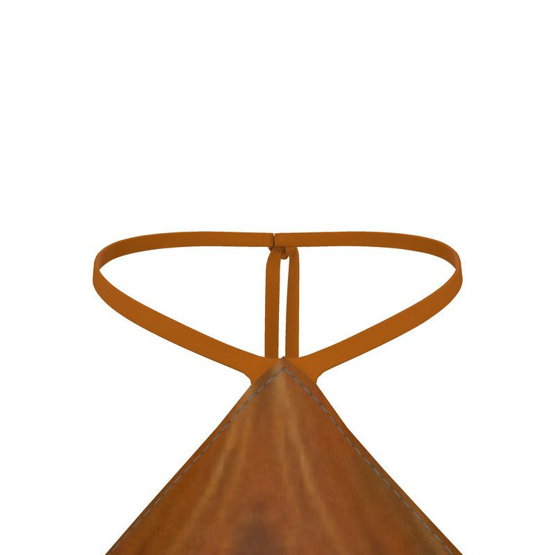 Golden Copper Halter Top
