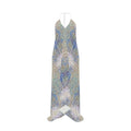 Whirlpool Halterneck Backless Dress