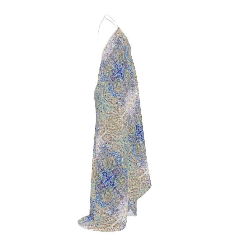 Whirlpool Halterneck Backless Dress
