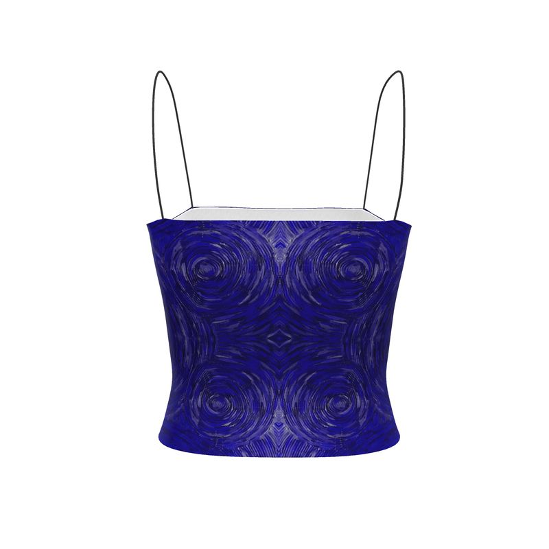 Purple Ripples Strappy Top