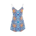 Sunburst Mini Slip Dress