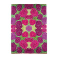 Turning Up Roses Purple & Green Tea Towels